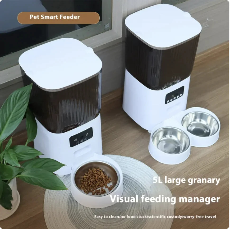 Smart 5L Automatic Pet Feeder