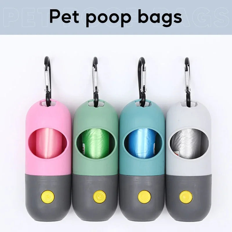 LED Poop Bag Dispenser – Portable & Eco-Friendly