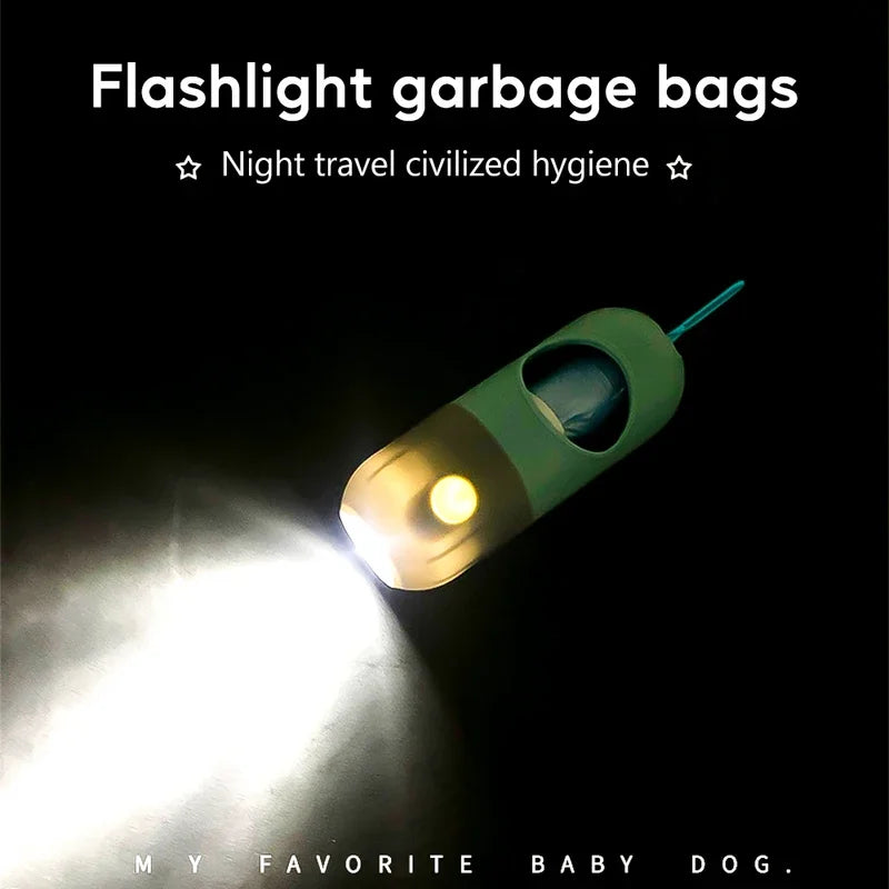 LED Poop Bag Dispenser – Portable & Eco-Friendly