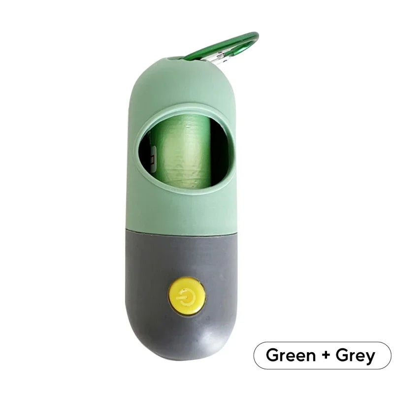 LED Poop Bag Dispenser – Portable & Eco-Friendly